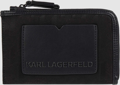Karl Lagerfeld Etui na klucze ze wzorem z logo
