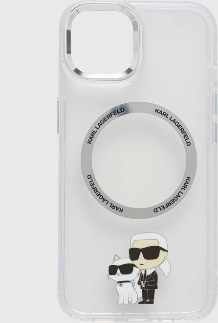 Karl Lagerfeld etui na telefon iPhone 13 6,1&amp;quot; kolor transparentny