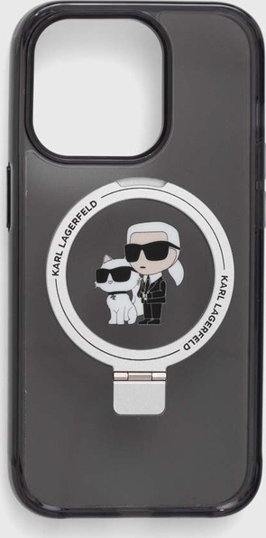 Karl Lagerfeld etui na telefon iPhone 14 Pro 6.1&amp;quot; kolor czarny