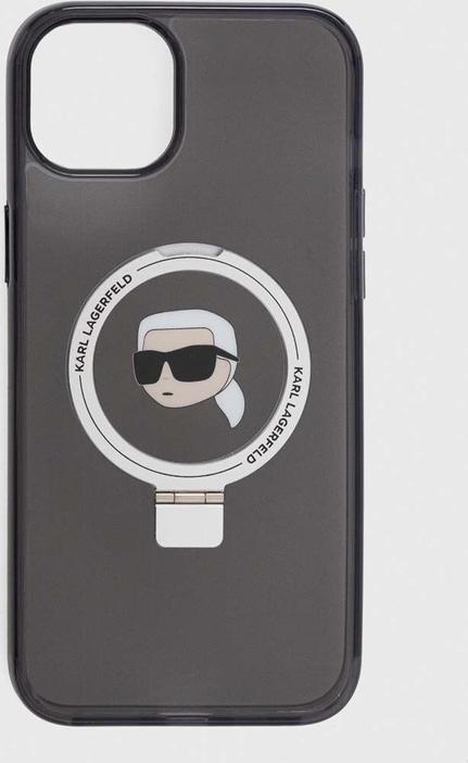 Karl Lagerfeld etui na telefon iPhone 15 Plus / 14 Plus 6.7&amp;apos;&amp;apos; kolor czarny