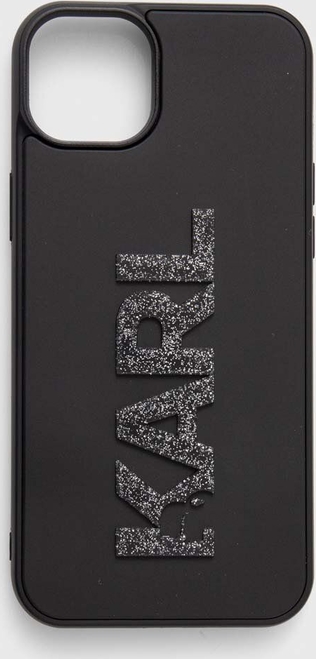 Karl Lagerfeld etui na telefon iPhone 15 Plus / 14 Plus 6.7&amp;quot; kolor czarny