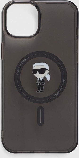 Karl Lagerfeld etui na telefon iPhone 15 Plus 6.7 kolor czarny