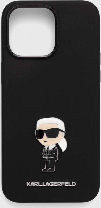 Karl Lagerfeld etui na telefon iPhone 15 Pro Max 6.7&amp;apos;&amp;apos; kolor czarny