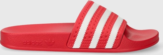 Klapki Adidas Originals z płaską podeszwą w sportowym stylu