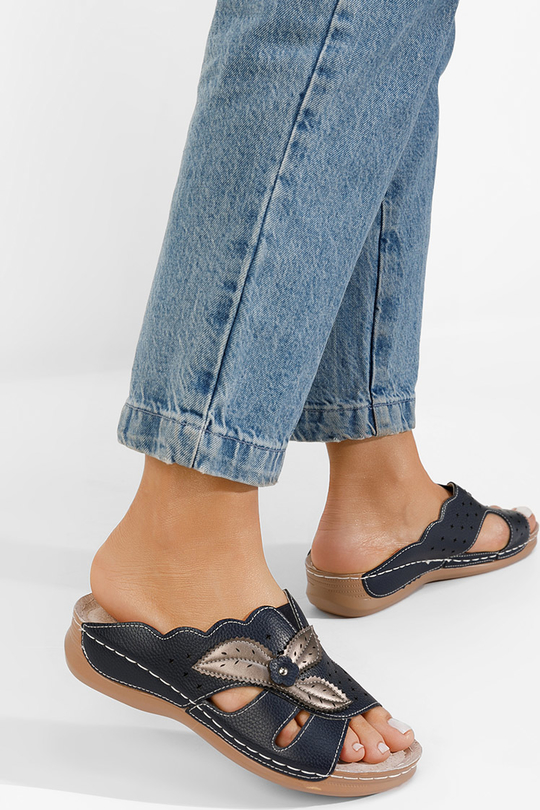 Klapki Zapatos w stylu casual z płaską podeszwą