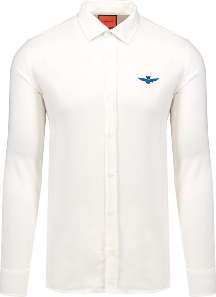 Koszula Aeronautica Militare w stylu casual z bawełny