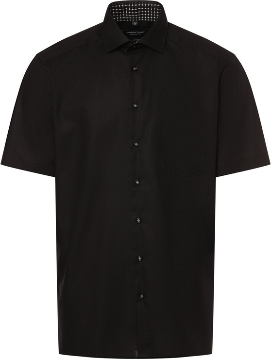 Koszula Andrew James w stylu casual z krótkim rękawem