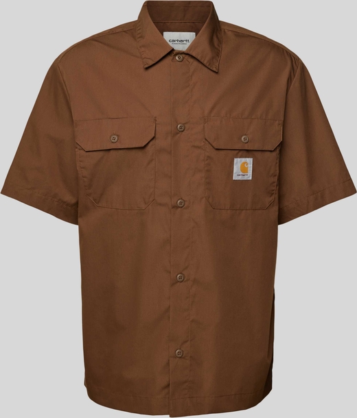 Koszula Carhartt WIP z krótkim rękawem z bawełny