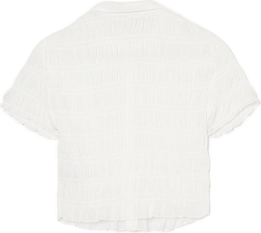 Koszula Cropp z kołnierzykiem z tkaniny