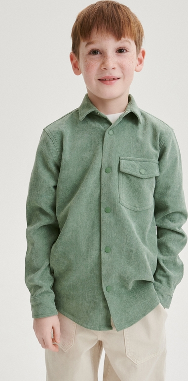 Koszula dziecięca Reserved dla chłopców z tkaniny