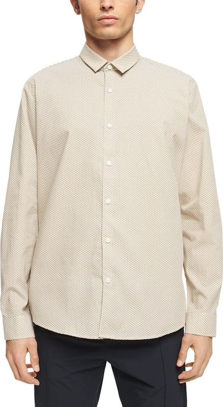 Koszula Esprit z bawełny z długim rękawem