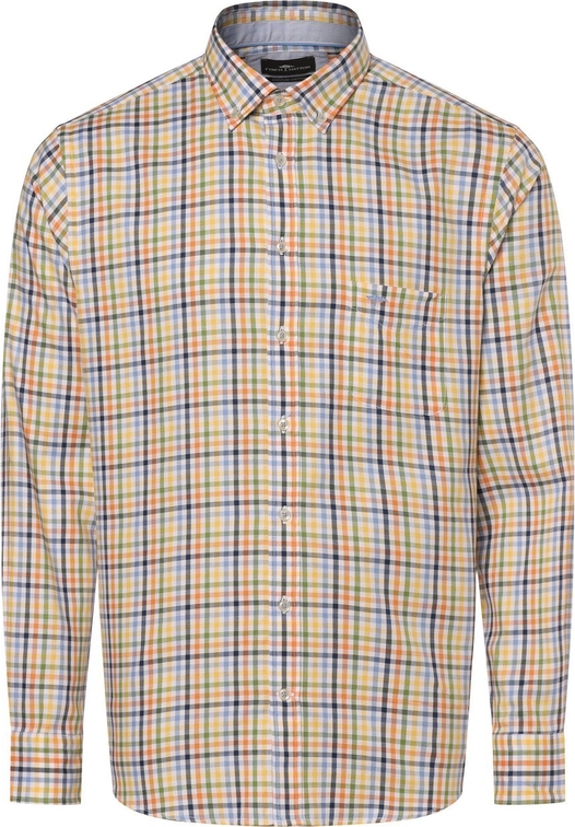 Koszula Fynch Hatton z bawełny z długim rękawem