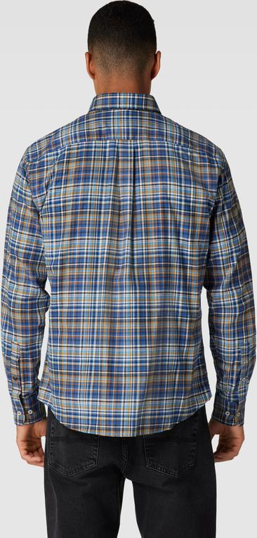 Koszula Fynch Hatton z długim rękawem z bawełny w stylu casual