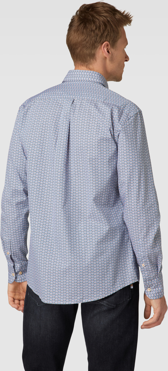 Koszula Fynch Hatton z kołnierzykiem button down w stylu casual z bawełny