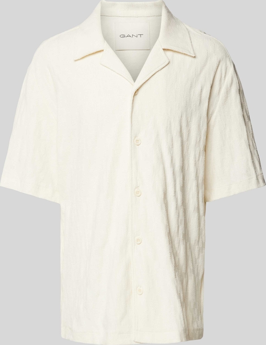 Koszula Gant w stylu casual z krótkim rękawem z bawełny