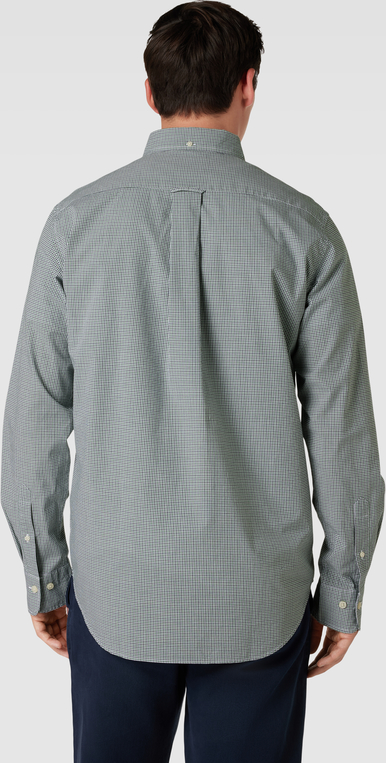 Koszula Gant z kołnierzykiem button down z bawełny