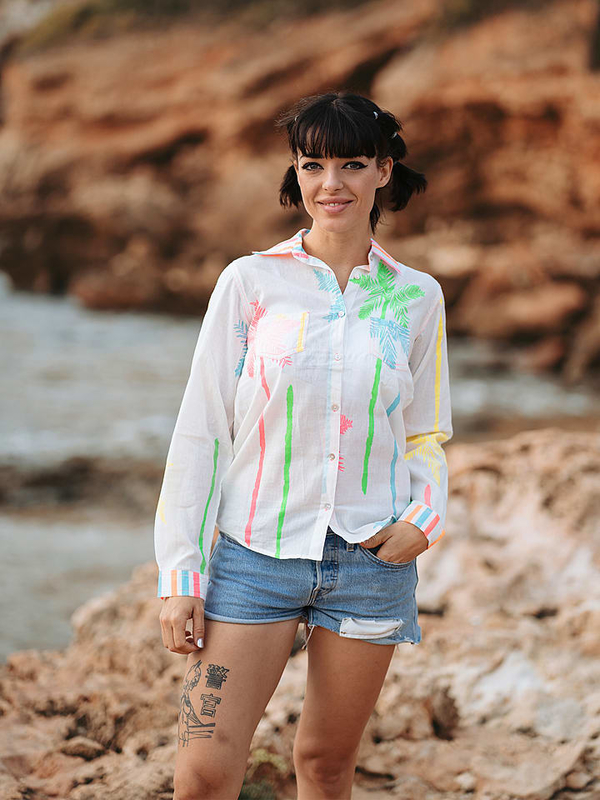 Koszula Isla Bonita By Sigris z bawełny w stylu casual