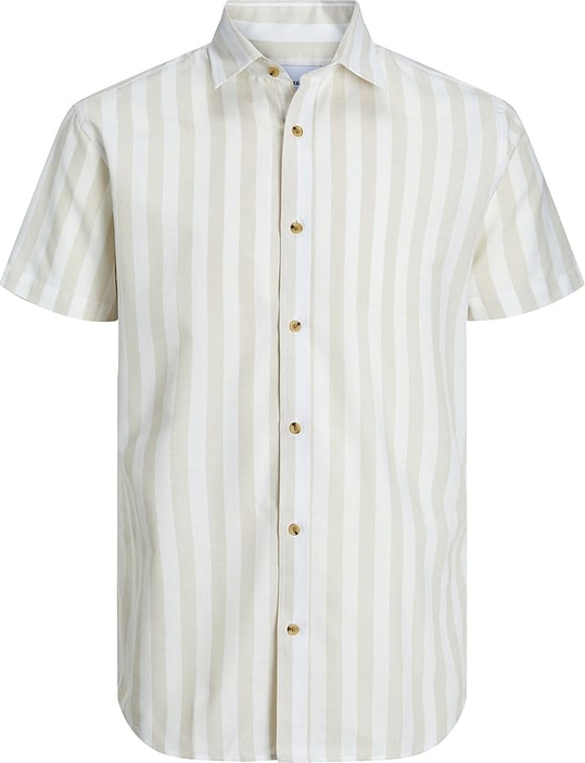 Koszula Jack & Jones w stylu casual z bawełny z krótkim rękawem