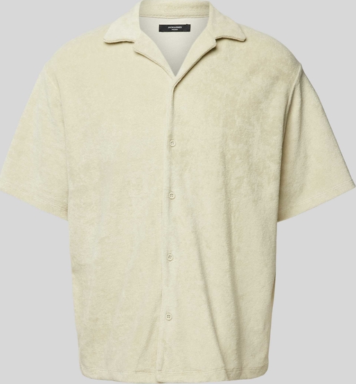 Koszula Jack & Jones w stylu casual z krótkim rękawem z bawełny