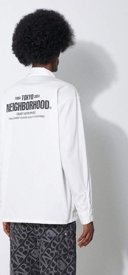 Koszula Neighborhood z nadrukiem w młodzieżowym stylu