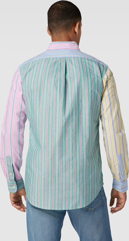 Koszula POLO RALPH LAUREN z bawełny z kołnierzykiem button down
