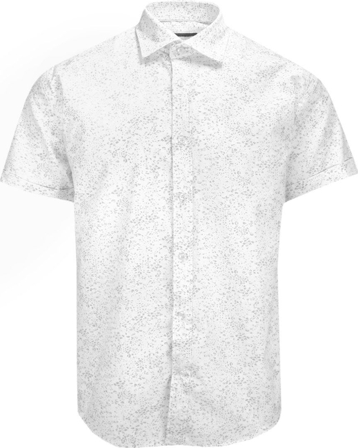 Koszula Quickside z krótkim rękawem z bawełny w stylu casual
