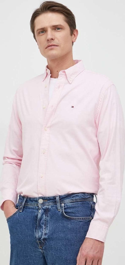 Koszula Tommy Hilfiger w stylu casual z bawełny