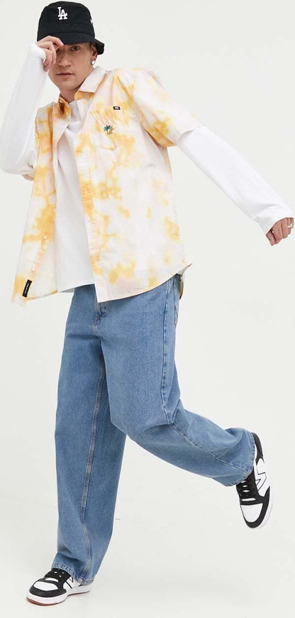 Koszula Vans z długim rękawem w młodzieżowym stylu z bawełny