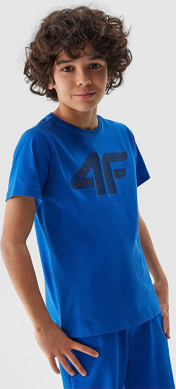 Koszulka dziecięca 4F dla chłopców z bawełny
