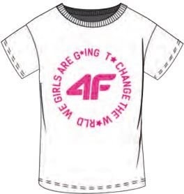 Koszulka dziecięca 4F z krótkim rękawem
