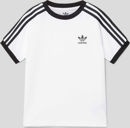 Koszulka dziecięca Adidas Originals dla chłopców w paseczki