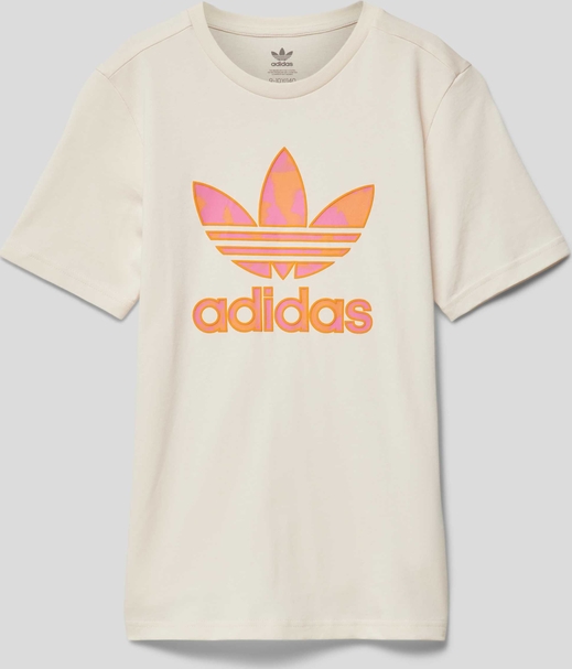 Koszulka dziecięca Adidas Originals dla chłopców z bawełny