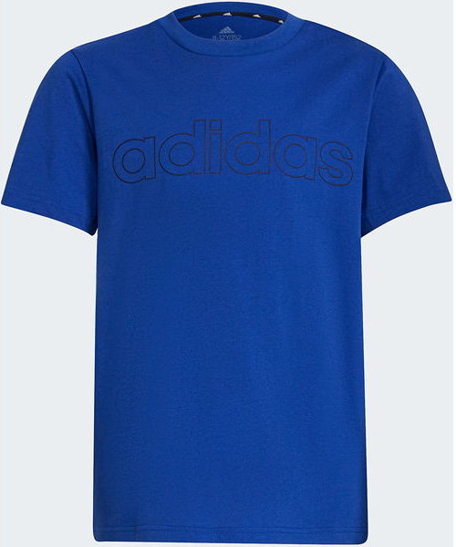 Koszulka dziecięca Adidas z krótkim rękawem z bawełny dla chłopców