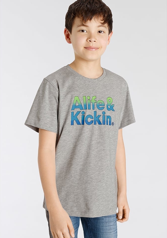 Koszulka dziecięca Alife And Kickin dla chłopców z bawełny