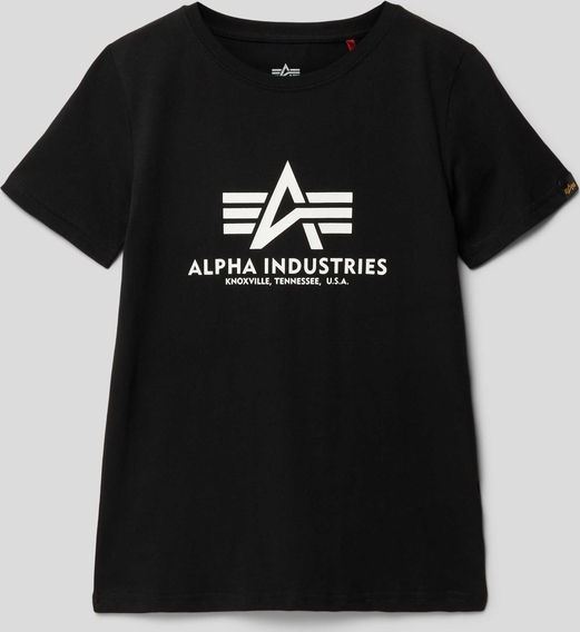 Koszulka dziecięca Alpha Industries z bawełny dla chłopców