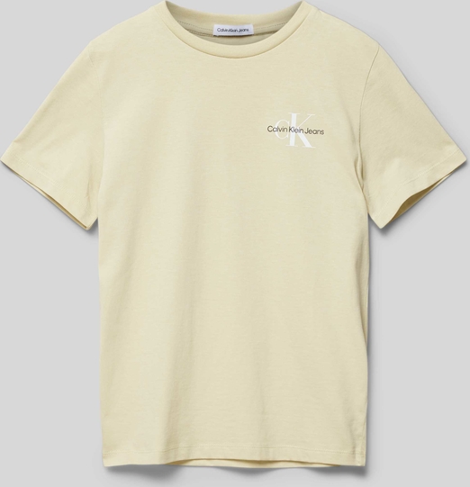 Koszulka dziecięca Calvin Klein z bawełny dla chłopców