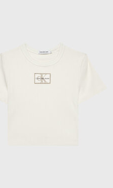 Koszulka dziecięca Calvin Klein z jeansu