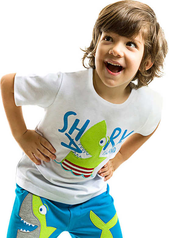 Koszulka dziecięca Denokids z bawełny dla chłopców