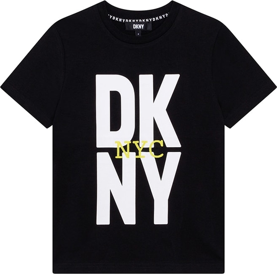 Koszulka dziecięca DKNY dla chłopców z bawełny