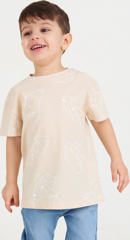 Koszulka dziecięca Gate dla chłopców z bawełny