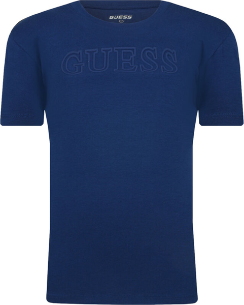 Koszulka dziecięca Guess z bawełny