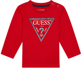 Koszulka dziecięca Guess z długim rękawem dla chłopców