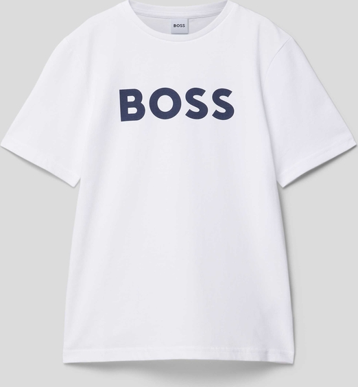 Koszulka dziecięca Hugo Boss z bawełny