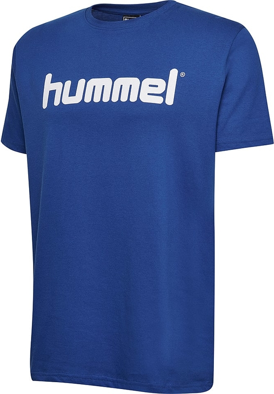 Koszulka dziecięca Hummel z krótkim rękawem z bawełny
