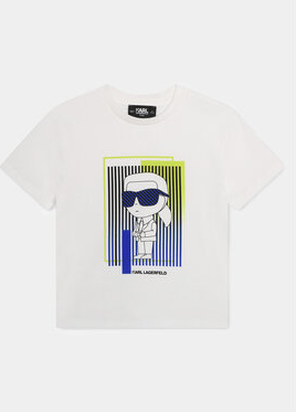 Koszulka dziecięca Karl Lagerfeld z krótkim rękawem dla chłopców