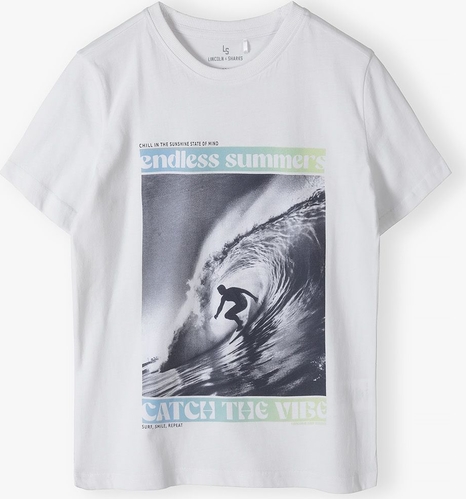 Koszulka dziecięca Lincoln & Sharks By 5.10.15. dla chłopców