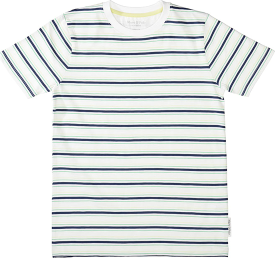 Koszulka dziecięca Marc O'Polo dla chłopców w paseczki z bawełny