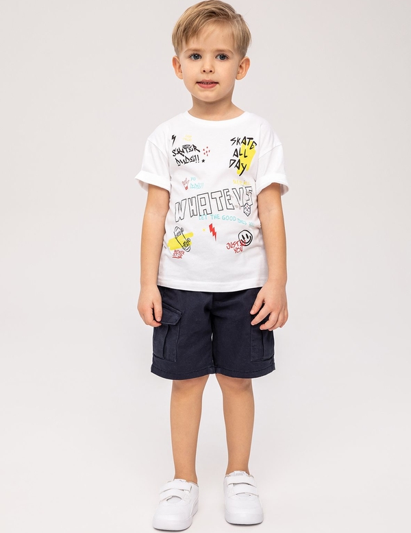 Koszulka dziecięca Minoti dla chłopców z bawełny