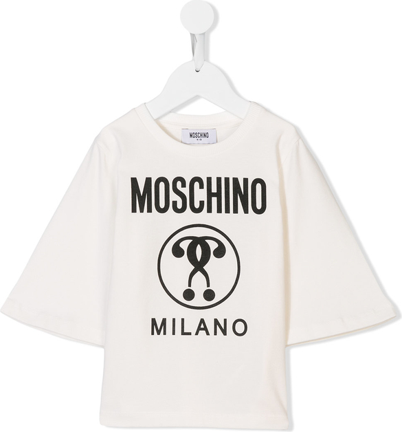 Koszulka dziecięca Moschino Kids z bawełny