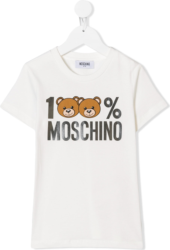 Koszulka dziecięca Moschino Kids z krótkim rękawem